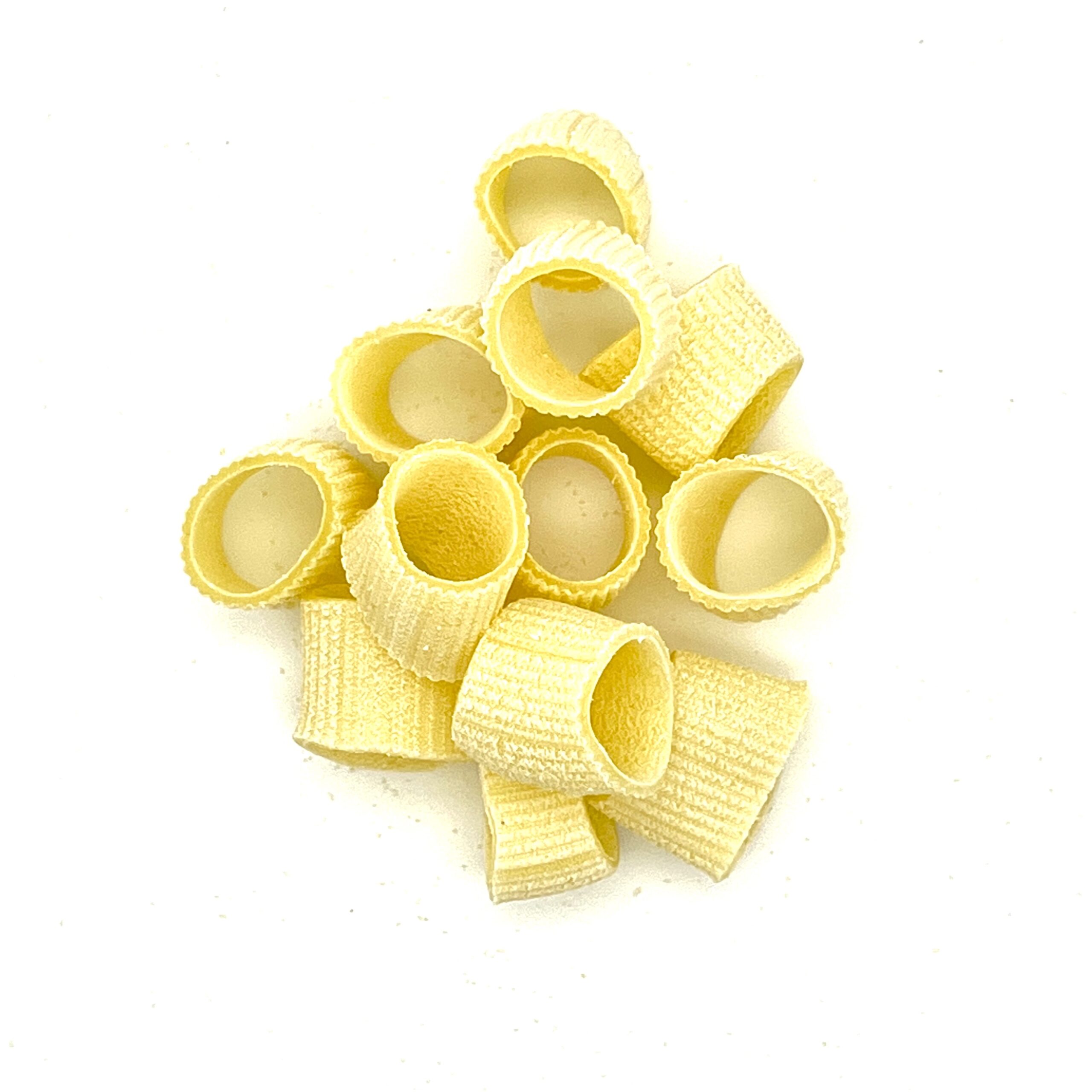 Mezze Maniche — short ridged tube